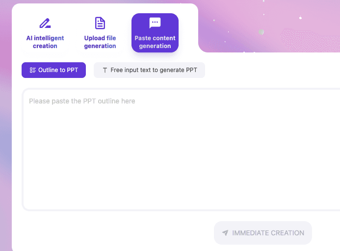 Text paste illustration